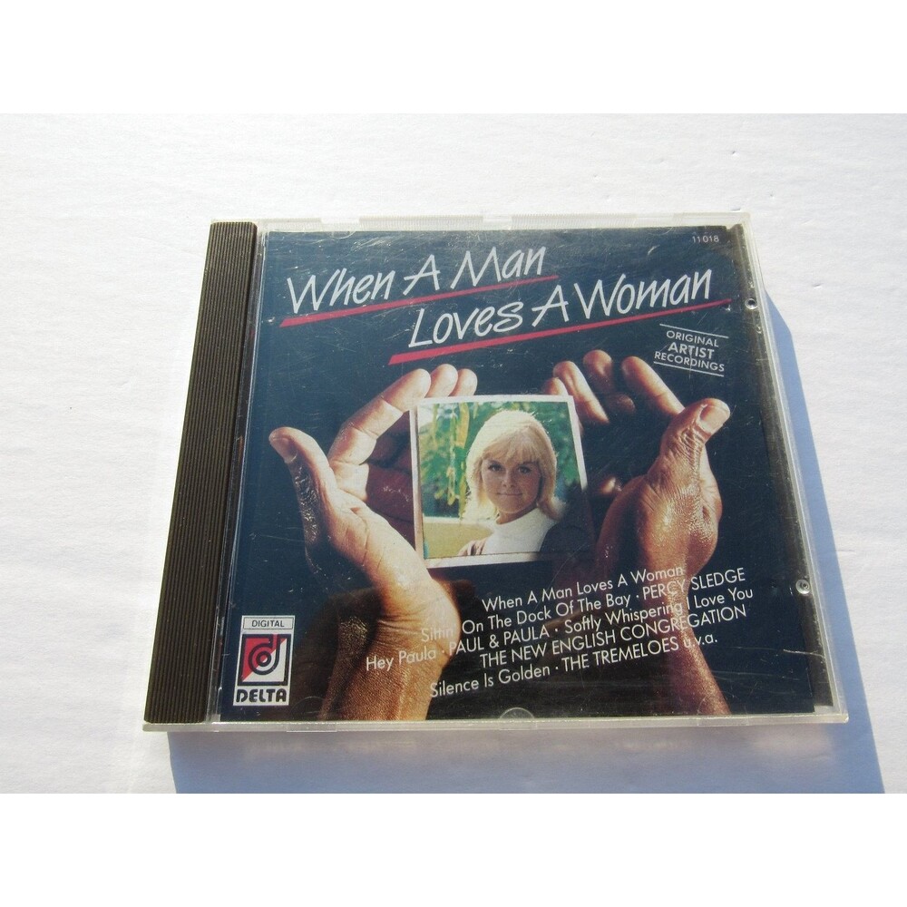 When A Man Loves A Woman CD 1985 Delta Music Pop Soul Oldies Germany